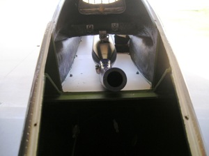 10 Tuned pipe from the rear