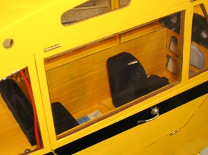 16 J-3 Cub Cockpit
