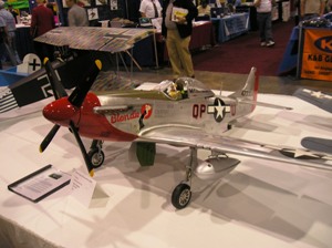 2 P-51D Blondie at Weak Signal RC Show