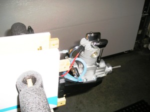 3) Glow drive plug cover